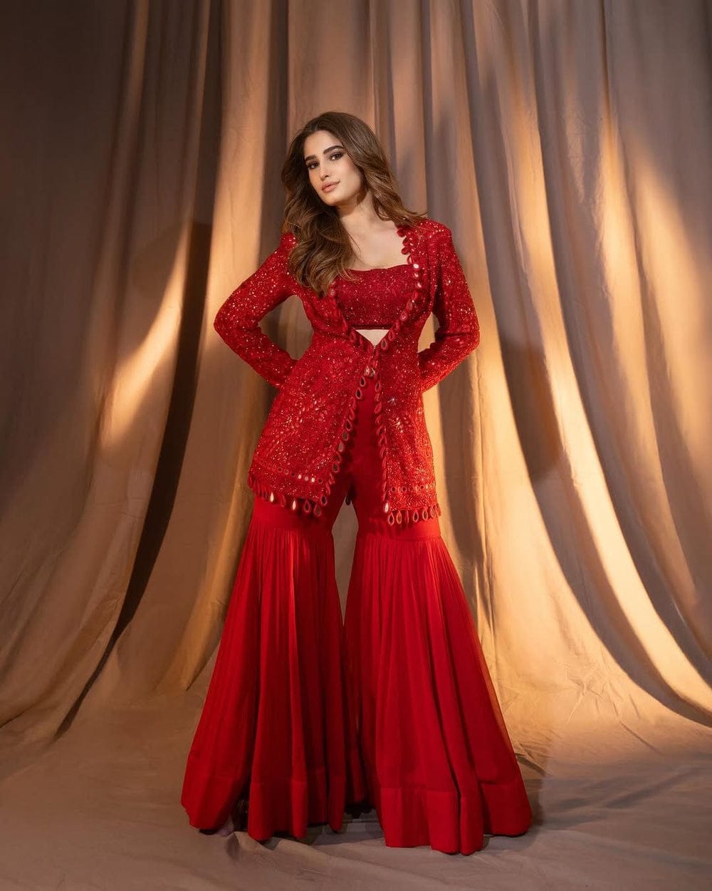 Ruby Glam Jacket Set
